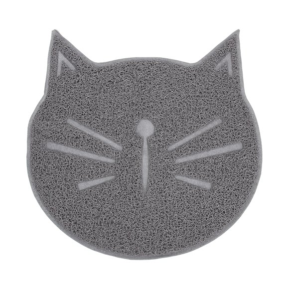 AUQ Frcolor Litter Mat Cat Box Trapping Mats Matt Catcher Pet Grinding Rug Claw Placemat Food Cats Supplies Hider Indoor Carpet
