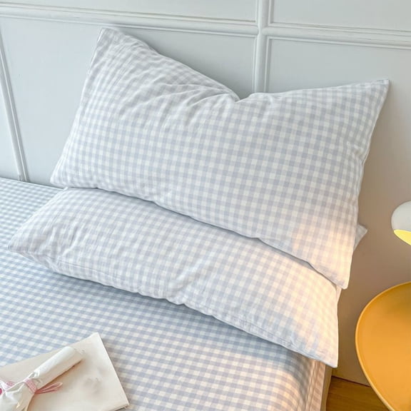 Pillowcases Standard Size Set Of 2 Washed Cottons Decorative Pillowcases