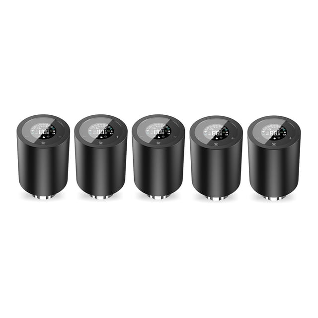 Tuya Smart Radiator Actuator, Valve TRV Thermostat Automatic Programmable Temperature Voice Control For Alexa Google Home ,Save Energy