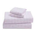 thumbnail image 1 of Mainstays Kids Microfiber Bed Sheet Set, Full, Bows, 4 Pieces, 1 of 8