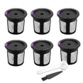thumbnail image 1 of 6Pcs Reusable Coffee Capsule Cups Refillable Filter Accessories for Keurig K Cup, 1 of 10