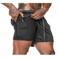thumbnail image 1 of Men Athletic Outdoor Workout Running Shorts Sport Pants, 1 of 3