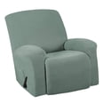 thumbnail image 2 of Housse Extensible pour Fauteuil Inclinable, Housse de Sofa, Meuble avec Bas Élastique, Housse Extensible en Jacquard Spandex pour Fauteuil Inclinable Vert, 2 of 6