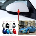 thumbnail image 3 of Compatible pour Mazda 3 1.6 2009 2010 2011 2012 Couverture de Rétroviseur Latéral Capuchon de Rétroviseur avec la Couleur Peinte (Rouge Droit R), 3 of 7