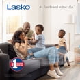 thumbnail image 2 of Lasko Xtra Air 48 Inch Extended Airflow Oscillating Digital Tower Fan, 4 Speeds, 2 of 9
