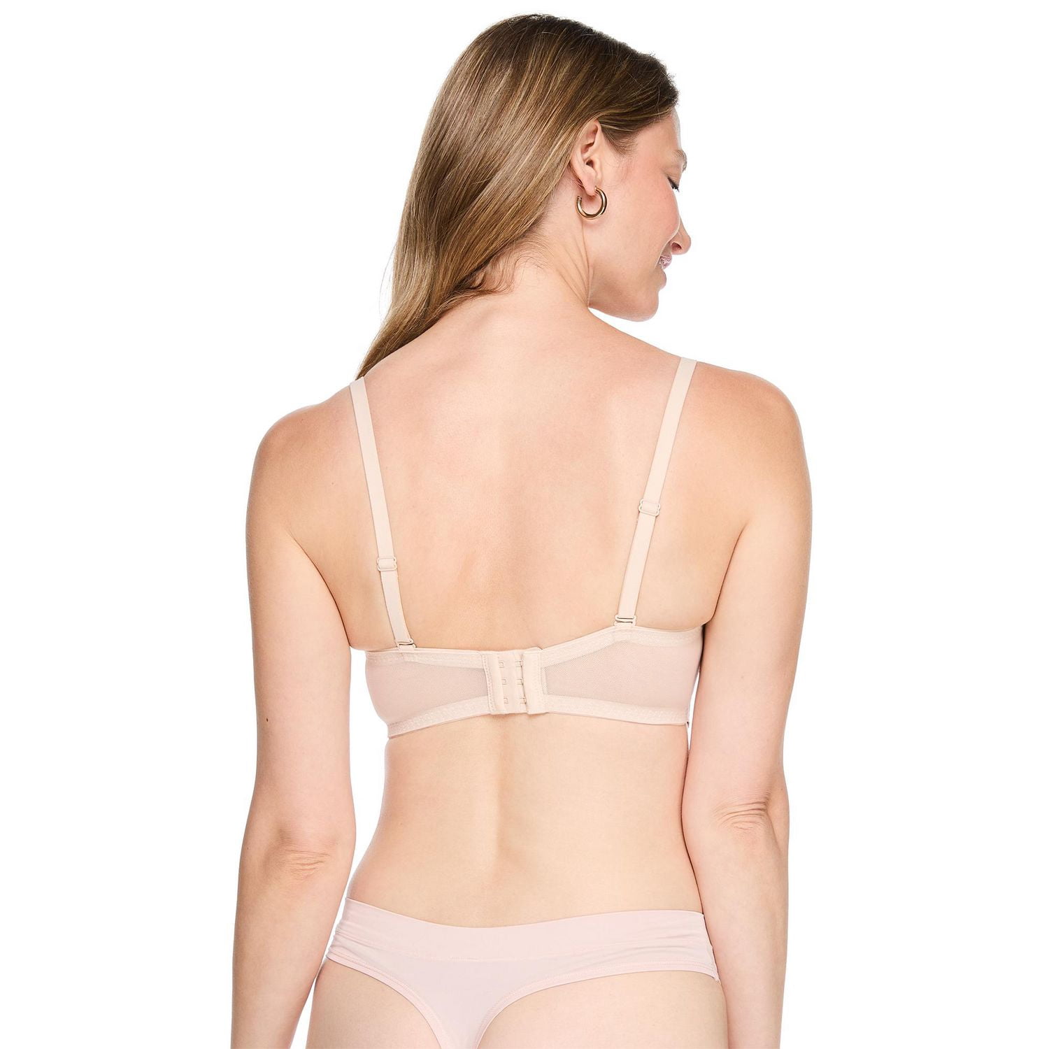 George Women's Lace Overlay Padded Bra