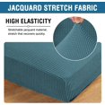 thumbnail image 4 of Super Stretch Stylish Cushions Covers/Furniture Cover Spandex Jacquard Small Checked Pattern Super Soft Slipcover Washable Individual, 4 of 7