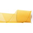thumbnail image 1 of Joycrosso Burlap Wired Edge Ribbon 4 inch x 10 Yards, Yellow, Ideal for Crafting, Gift Wrapping, Wreath, Christmas Tree, and Rustic Wedding Decorations, 1 of 4