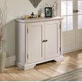thumbnail image 1 of Sauder Meuble Grange Style Shaker Blanc Cassé Armoire de Rangement d'Accent 419135, 1 of 7