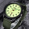 thumbnail image 3 of WIFKLSIIPG Men's Nylon Waterproof Date Quartz Watch Analog Quartz Wrist Watches, 3 of 5