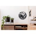 thumbnail image 3 of Metal Black Wall Decor Hunting Bear, 3 of 3