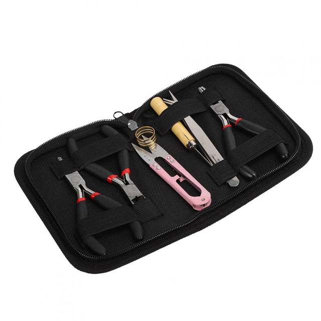 Dioche DIY Jewelry Making Supplies, 8Pcs Stainless Steel Jewelry Making Kit Jewelry Tools, DIY Jewelry Making Tool Beading Tool Kit For DIY Jewelry Jewelry Maker