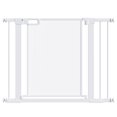 thumbnail image 1 of PawHut 29.5"-40.6" Metal Pet Gate, w/ Auto Closing Door, Double Locking, 1 of 10