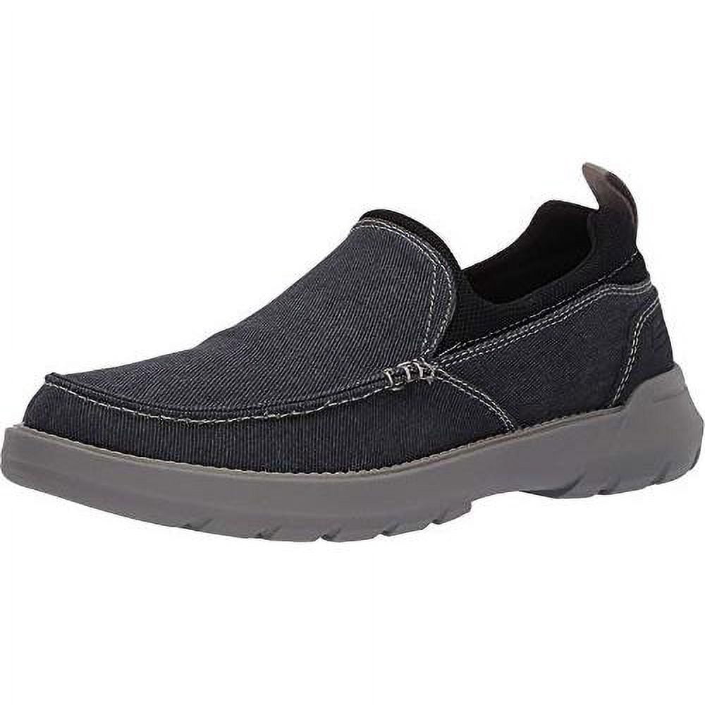 Skechers Mocassin en Toile à Enfiler Doveno-Hangout pour Homme