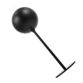 thumbnail image 3 of Space Aluminum Helmet Stand Motorcycle Helmet Displaying Rack Desktop Hat Hanger Rack, 3 of 7