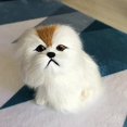 thumbnail image 4 of Cute Simulation Cat Kitten Plush Doll Toy Desktop Figurine with Hanging Basket, 4 of 10