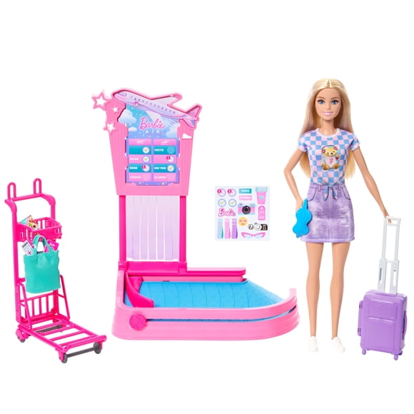 Barbie Coffret Retrait des Bagages-avec bagages