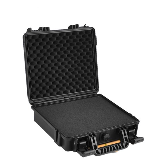 jinwen Hard Case Storage Bin Handheld with Pre Cut Sponge Carrier Portable Tool Box 29.5cmx26.5cmx13.5cm