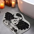 thumbnail image 1 of Todaioua Halloween Bath Rugs Ghost Bathroom Rug Non-Slip Floor Mat for Bathroom Kitchen Rug Soft Absorbent Bath Tub Mat Room Halloween Bath Rug, 1 of 6