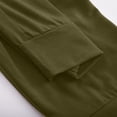 thumbnail image 4 of Womens Capri Yoga Pants Workout Joggers Drawstring Sweatpants Workout Athletic Lounge Cargo Capris Pants with Pockets, 4 of 6