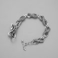 thumbnail image 4 of Dragon Bracelet Luminous Dragon Head Wrist Chain Bangles Men Wrist Jewelry, 4 of 8