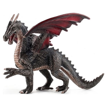 Staron Figurines de Dragon, Jouets de Dinosaures pour Enfants, Figurines de Dragon Réalistes Jouets de Dinosaures pour Garçons et Filles de 3 à 7 Ans, Cadeaux de Fête Parfaits, Cadeaux d'Anniversaire