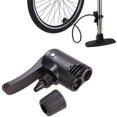 thumbnail image 1 of 2 Pcs Double Head Air Pump Valve Adapter, Universal Bike Bicycle Pump Accessories Inflatable Tire Valve For And Schrader, 1 of 5