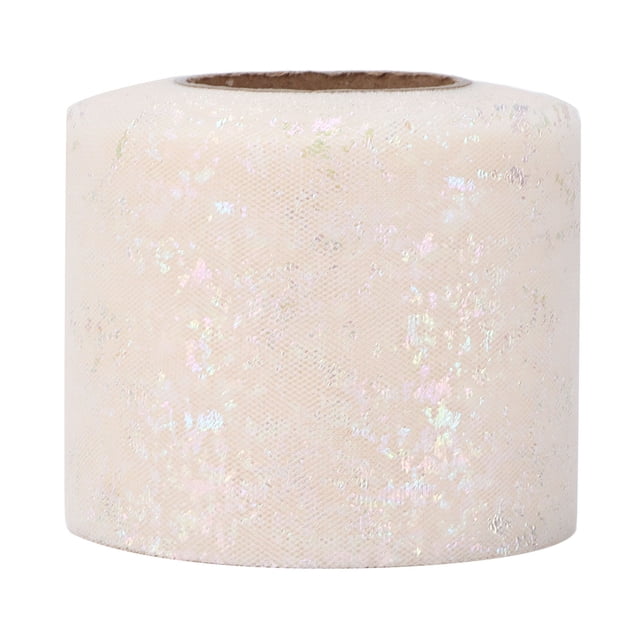VGEBY Décoration DIY, Rouleaux de Tulle, Tissu de Tulle DIY Résistance à l'Abrasion Symphony Polyester Léger Rouleaux de Tulle Portables 6cm