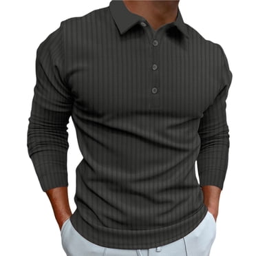 FhsagQ Chemises pour Hommes Chemises pour Hommes Hauts Blanc Mode pour Hommes Couleur Unie Décontracté Col Montant Extensible Vertical Chemise à Manches Longues Chemises pour Hommes Hauts Blanc Coupe Super Ajustée Chemises pour Hommes Gris Foncé TTG