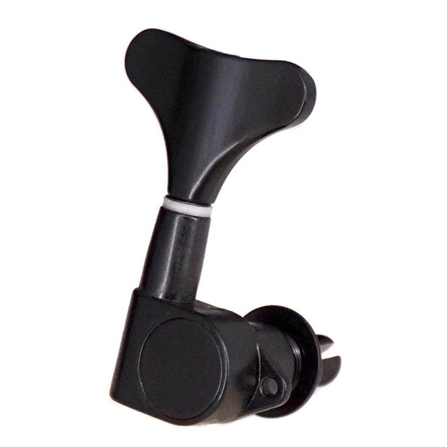 Tuner de Corde Tuning Tuner Scellé Tête de Machine Bouton Tuner Scellé Machine Tuning Peg 2R2L Machine Chaîne Tuning Peg Bouton pour Partie Basse Noir 2R2L