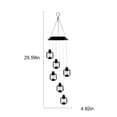 thumbnail image 3 of Apmemiss Décoration de Jardin Liquidation Extérieur Carillon Éolien Solaire Coloré à DEL Carillon Éolien Rotatif Lumière de Cour Décoration Carillons Éoliens Ton Extérieur, 3 of 9