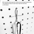 thumbnail image 3 of 80 Piece Pegboard Hooks Assortment with Pegboard Bins, Peg Locks, for Organizing Various Tools for Kitchen Craft Room, 3 of 8