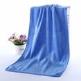 thumbnail image 1 of ZZkhGO 2 PC Superfine Fiber Towels, Fast Drying Absorbent Bath Shower Set, Soft Gym Beach Travel Towel, 1 of 5