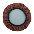 thumbnail image 3 of Sentmoon Bar Stool Stool Covers Round Waterproof Leather Round Bar Stool Covers Oppose Slip Round Bar Stool Seat Cover With Elastic Bands Sturdy Round Chair Stool Chair, 3 of 7
