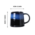 thumbnail image 2 of Dvkptbk Mug Ceramic Gradient Coffee Cup Mug Kitchen Gadgets, 2 of 5