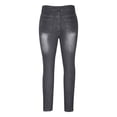 thumbnail image 3 of Jeans for Men Men's Solid Casual Pocket Outdoor Spring Lightweight Classic Work Elastic Jeans Pant, 3 of 7