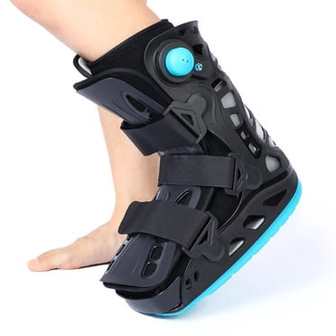 Inflatable Walking Boot, Air Cam Walker Fracture Boot, Short Walker Brace Walking Boot Orthopaedic Boot for Sprained Ankle, Foot Pain Recovery, Stress Fracture, Broken Foot, Achilles Tendonitis