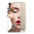 thumbnail image 1 of Miroir de Maquillage Mini Portable en Métal Miroir de Meuble-Lavabo Miroir Cosmétique avec Lumière DEL, 1 of 10
