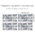 thumbnail image 2 of 12-Sheet Premium Self-Adhesive Kitchen Backsplash Tiles in Marble  12”X6”, 2 of 8