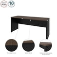 thumbnail image 4 of Bestar Connexion 72W Narrow Desk Shell in slate & sandstone, 4 of 7