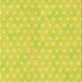 thumbnail image 1 of Ahgly Tapis d'Intérieur Lavable en Machine Carré Transitionnel Brun Doré Jaune, 5 Pieds Carré, 1 of 7
