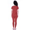 thumbnail image 3 of Moomaya Nightwear Set Watermelon Embroidery Slimfit Pyjamas Sleepwear 2 Pcs Set, 3 of 6