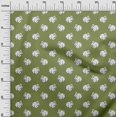 thumbnail image 2 of oneOone Georgette Viscose Fabric Rabbit Block Printed Craft Fabric BTY 42 Inch Wide, 2 of 4
