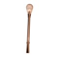 thumbnail image 2 of Paille Filtre à Mélanger Cuillère Pailles à Boire avec Cuillères pour Cocktail Café Or Rose, 2 of 9