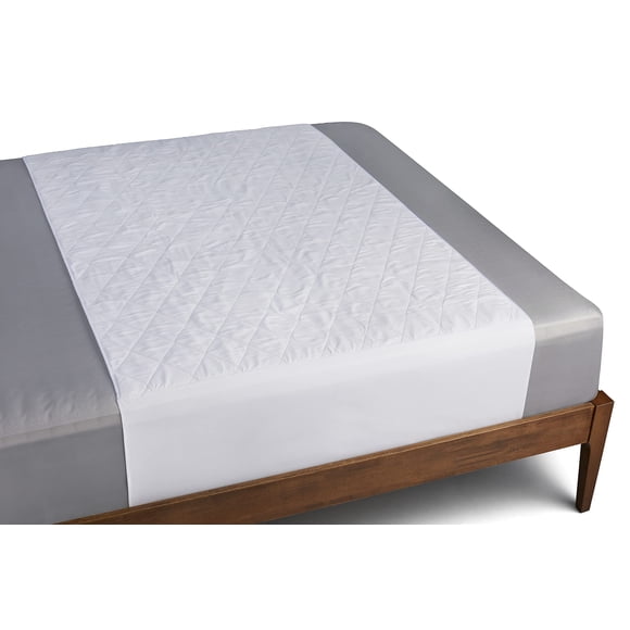 Coop Home Goods - Incontinence Bed Pads - Washable Pee Pads, Waterproof Mattress Pad, Reusable Bed Cover, Pads for Beds for Incontinence Adults, Seniors, Children, Pets - Queen (60 x 39.5)
