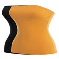 thumbnail image 1 of CHUANK Haut Bandeau Long Tube Basique Uni Extensible en Coton pour Femmes, Lot de 2, 1 of 5