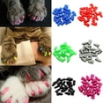 thumbnail image 1 of CNKOO 100 Pcs Capuchons de Protection en Silicone Souple pour Pattes de Chien Chat Anti-Rayures, 1 of 8