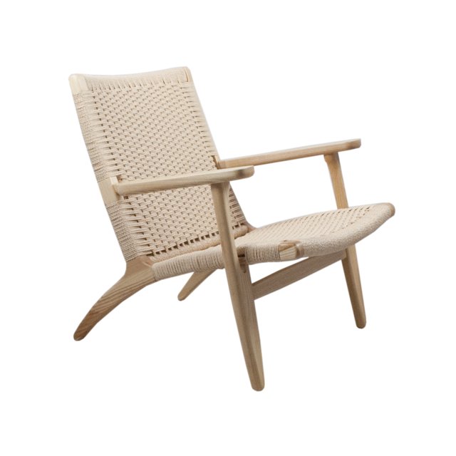 Cavo Beech & Hemp Coastal Lounge Chair - Contract Grade