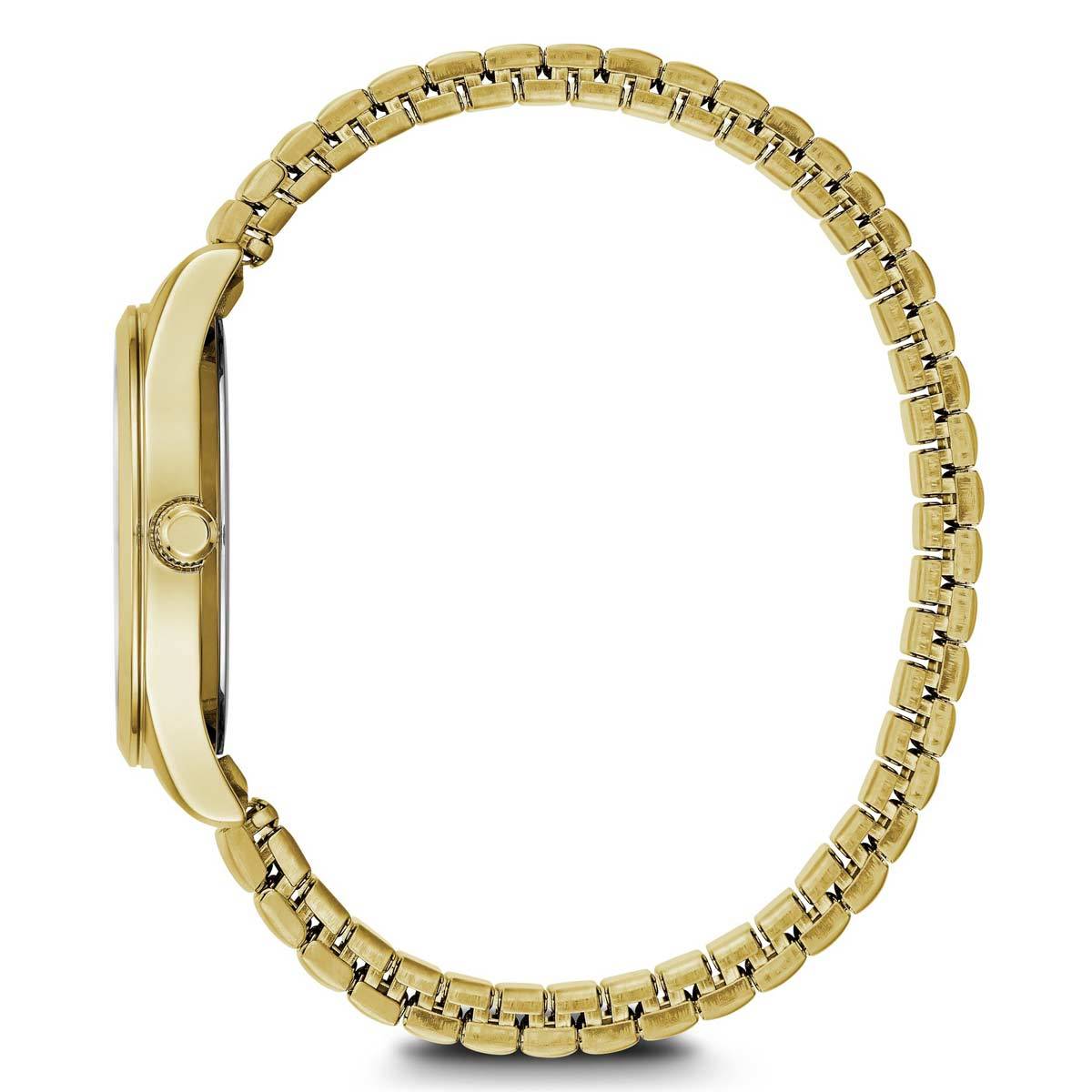 Caravelle Ladies Gold-Tone Quartz Watch