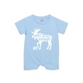 thumbnail image 1 of Protect the Great Outdoors Infant Bodysuit T-Romper - Light Blue - White Logo - 6M, 1 of 2
